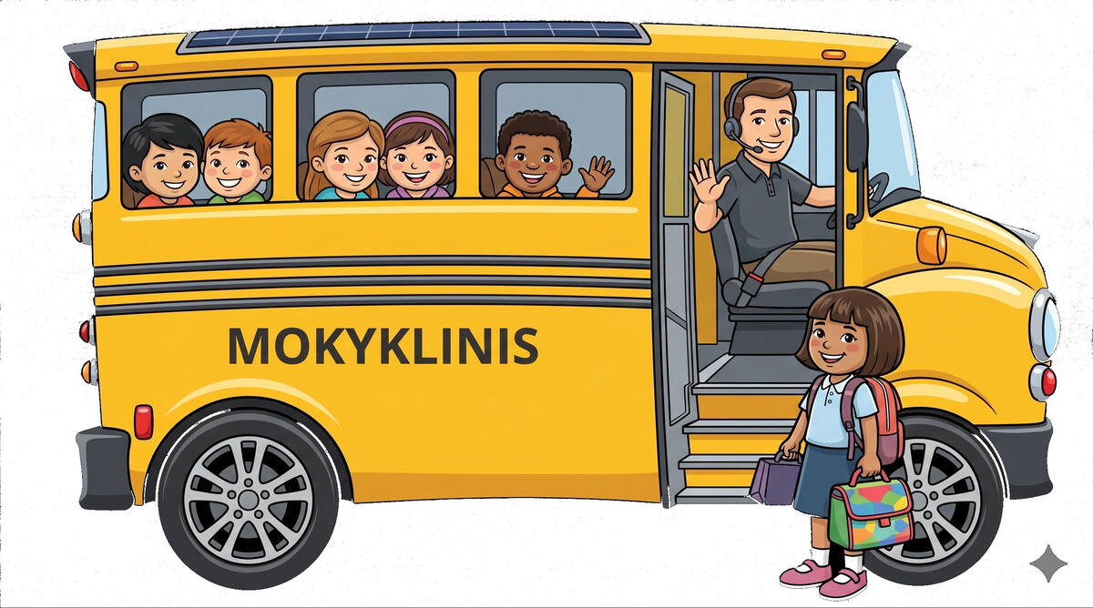 Mokyklinių autobusų tvarkaraščiai